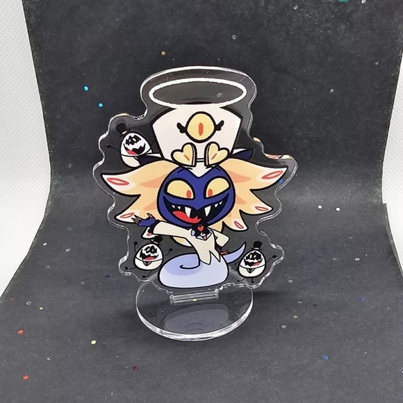 Non-Official SirPentious Mini Standee / Stand "RePentious" Hazbin Hotel NEW - Picture 2 of 5